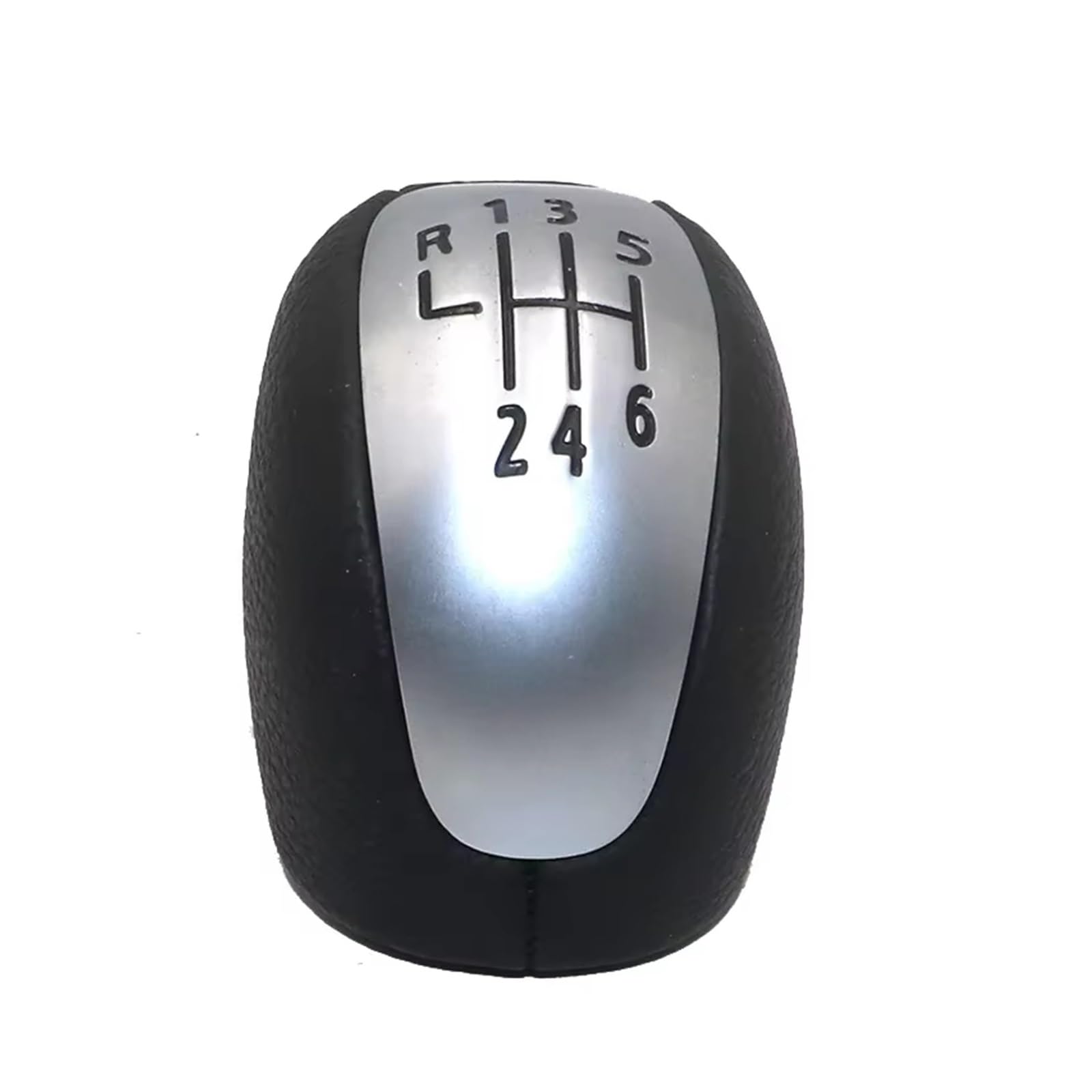 OUVECR Car Shift Gear Knob Handle for Latitude 2010-2023 6 Speed Manual Selector Transmission Handle Gear Shift Knob Lever Change Gearbox Gear Shift Cover(Black)