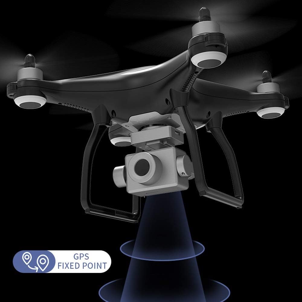 GYZLZZB Foldable GPS Drone for Adults, 4K Three-axis Gimbal High-definition Camera, Portable Four-axis Aircraft With Height Hold, Headless Mode, 1000 Meters Remote Control Distance, Follow Me 8