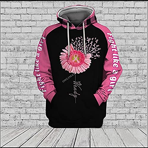 Breast Cancer Awareness Daisy flower 3D Custom Hoodie All Over Printed Pefect 3D Hoodie, Zip Hoodie, Sweatshirt, T-Shirt, Jason Voorheers Hoodie, Jason Hoodie, Horror Hoodie, Halloween Hoodie, Hoodie