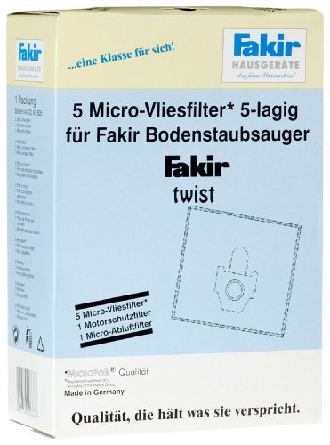 Fakir 2060805 Ares Microfiltri di tessuto non