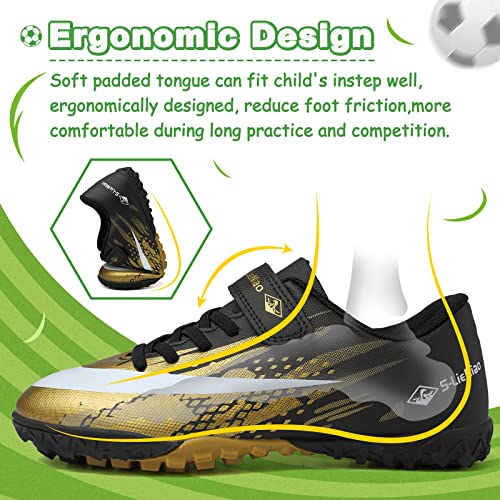 Kids Soccer Cleats Boys Indoor Soccer Shoes Girls Football Cleats Zapatos De Futbol Para Niños Girls Softball Cleats Boys Baseball Cleats Softball Cleats Girls Youth Soccer Cleats Turf Soccer Shoes #TOP2