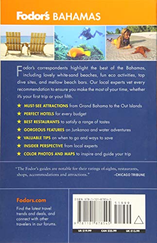 Fodor's Bahamas (Full-Color Travel Guide) #TOP1