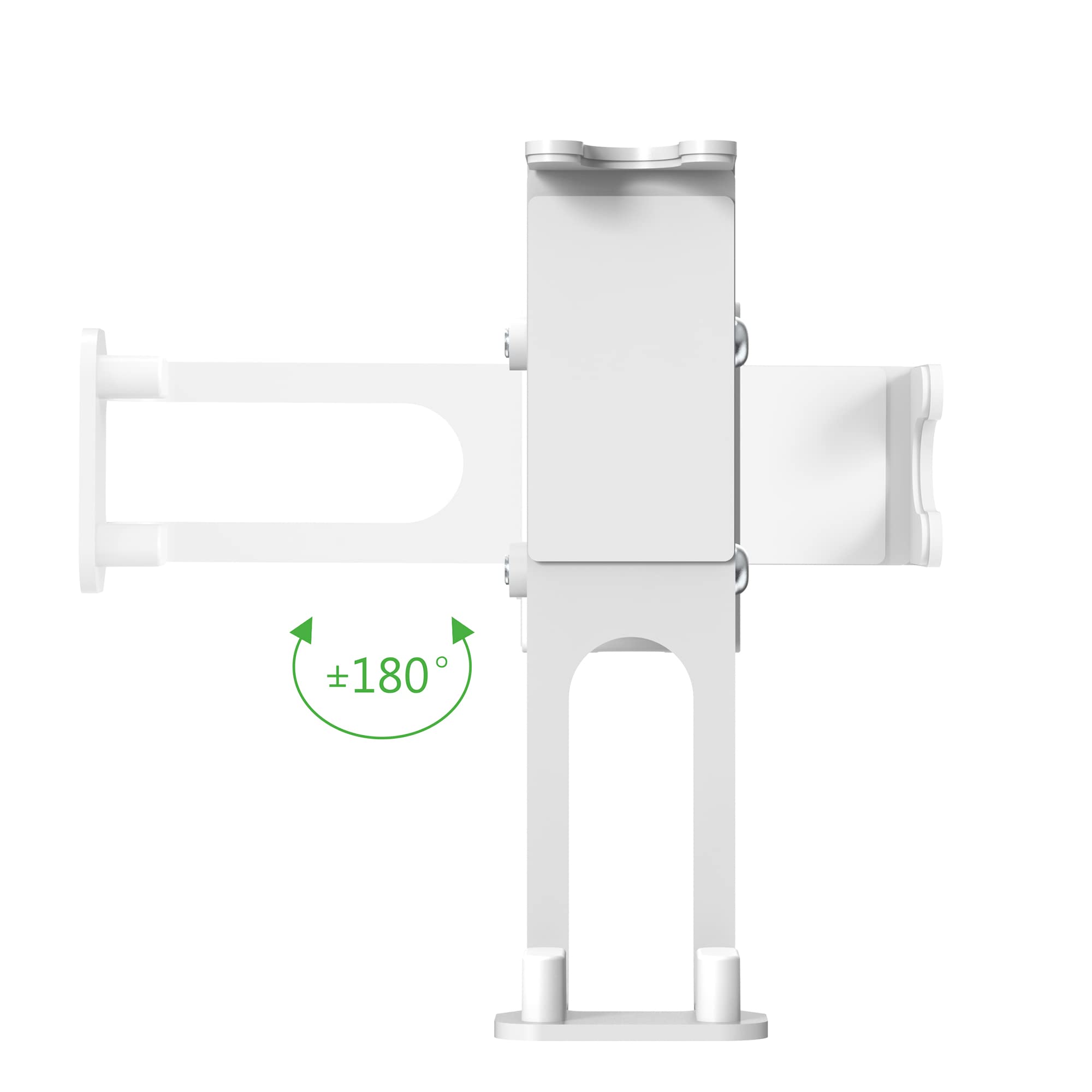 conecto Lot de 2 Supports muraux pour Haut-parleurs Sonos® One, Sonos® One SL, Sonos® Play:1, Charge maximale : 3 kg, Blanc