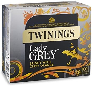 Twinings Lady Grey 100 Tea Bags, 250g