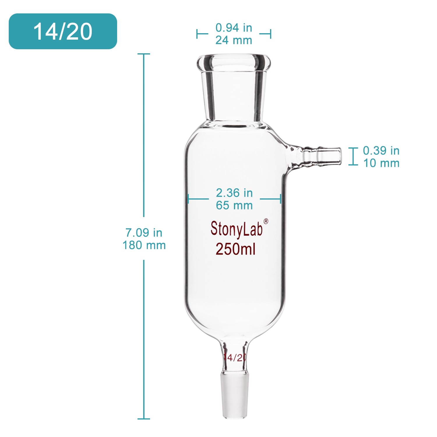 Witeg Kit De Distillation Sous Vide En Verre Borosilicaté Capacité