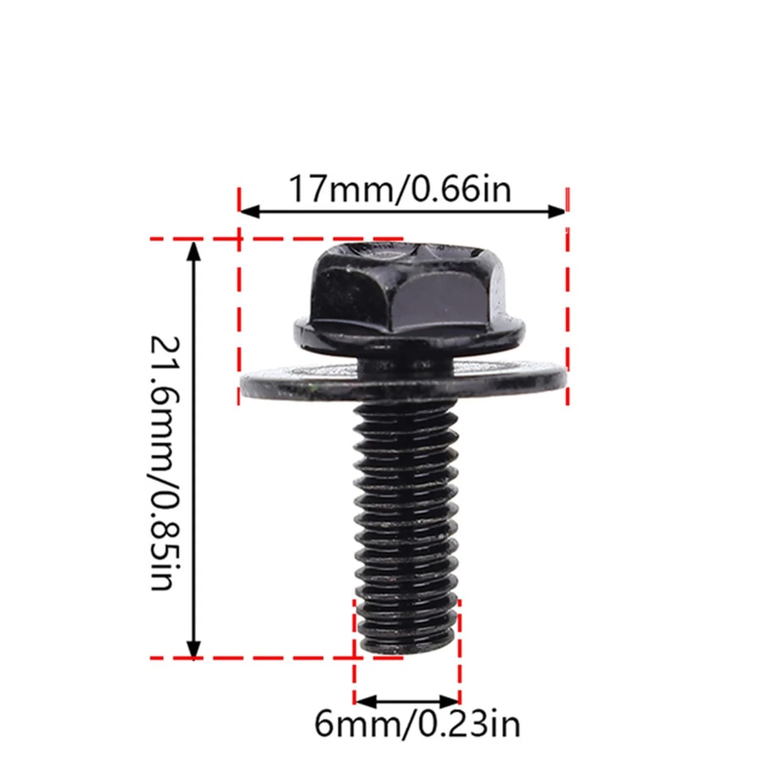 10 Tornillos Guardabarros Para Range Para Rover L322 Para Freelander 2