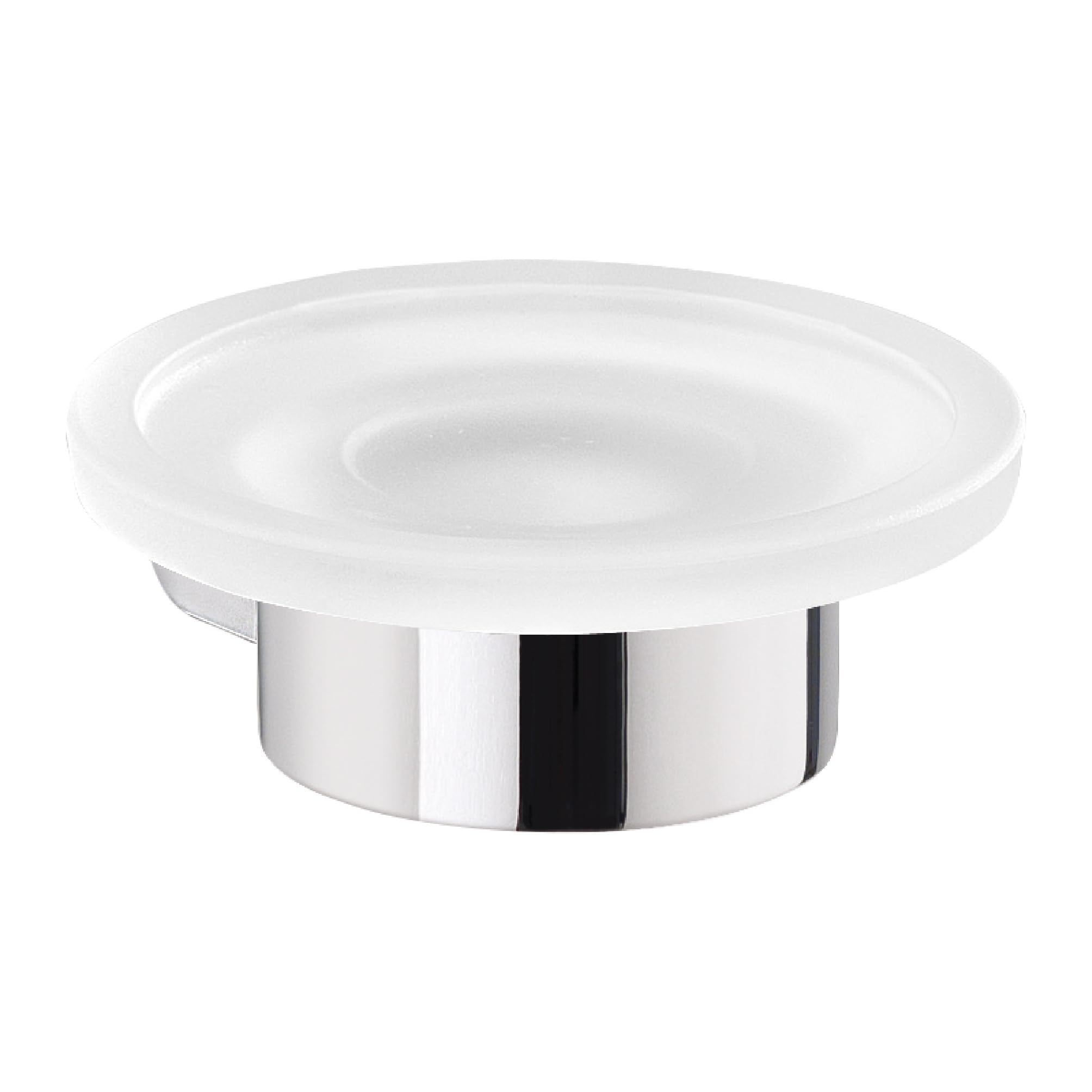 Gedy PIRENEI SOAP Box, Brass Crystal chromall, Chrome