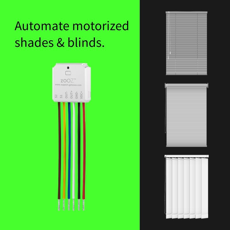 Miniatura 2 de Zooz Controlador de motor de CC Z-Wave Plus serie 700 ZEN53  Requiere concentrador Z-Wave (se vende por separado)