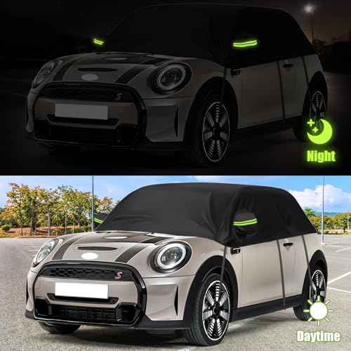 Image of Car Cover Replacement for 2000-2026 Mini Cooper 3 Doors, Half Garage Cover