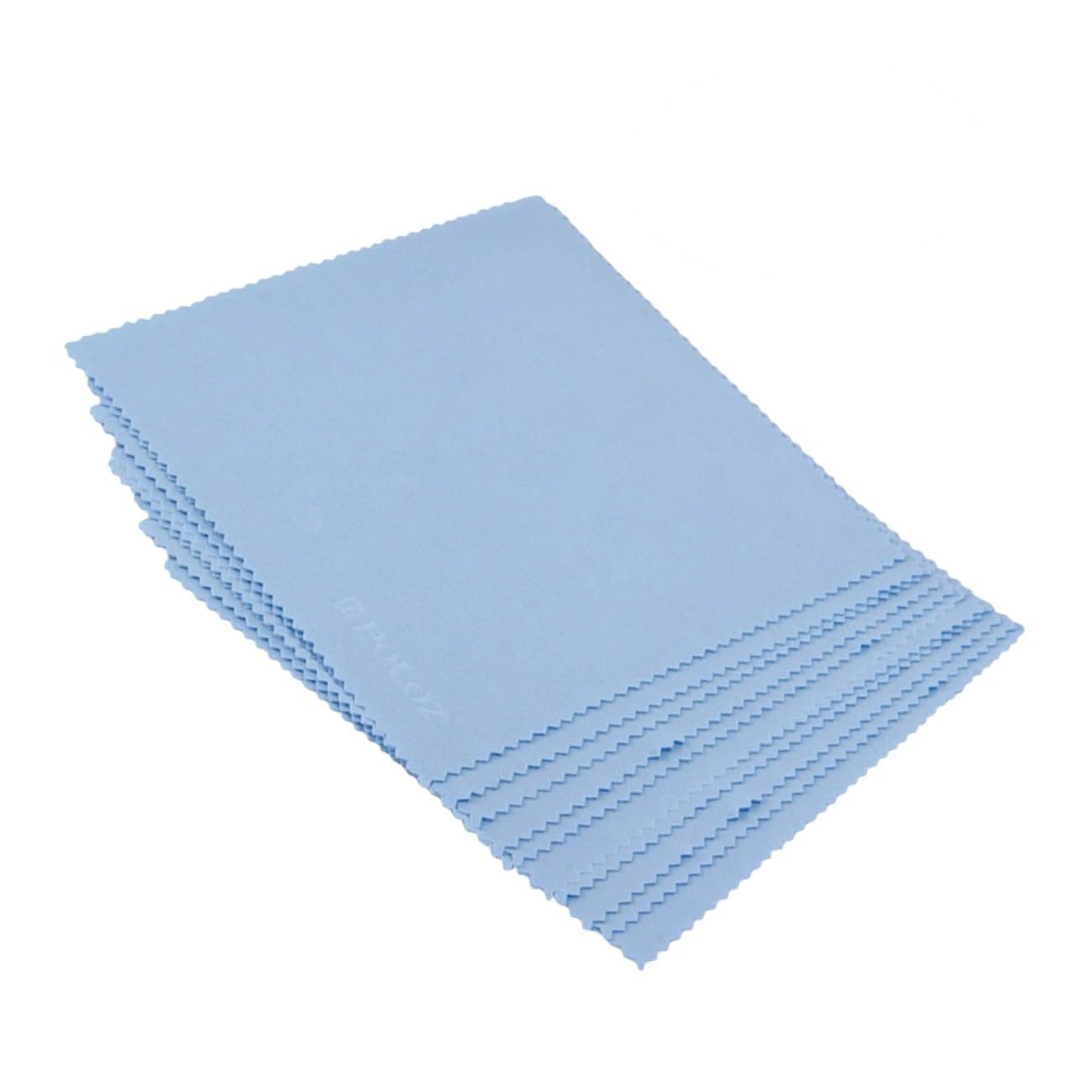 Beavorty 500 Pièces Chiffons De Nettoyage Pour Objectif Chiffon De Nettoyage De Lentille Nettoyage Des Tablettes Lingettes Pour Lunettes Serviettes De Nettoyage En Microfibre Blue