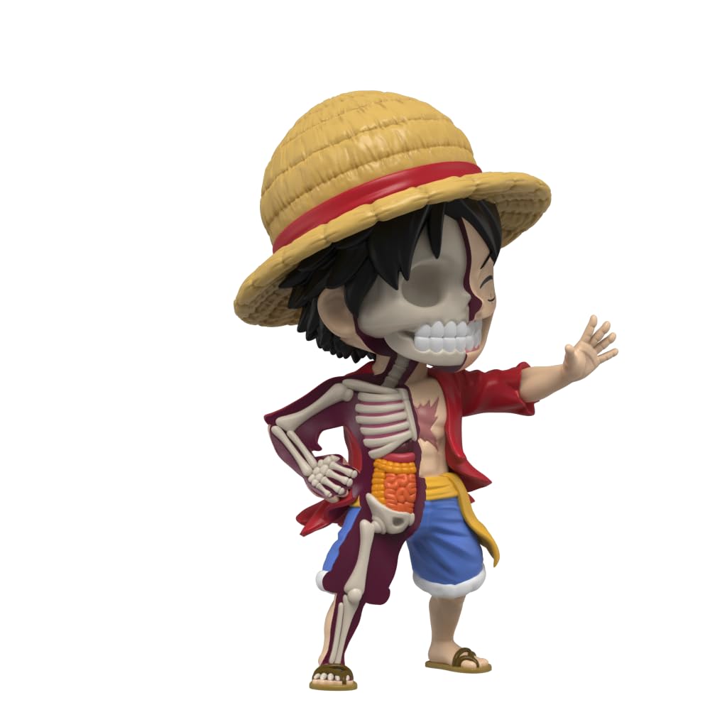 Mighty Jaxx XXRAY One Piece: Luffy | Figura da collezione in vinile da 6 pollici