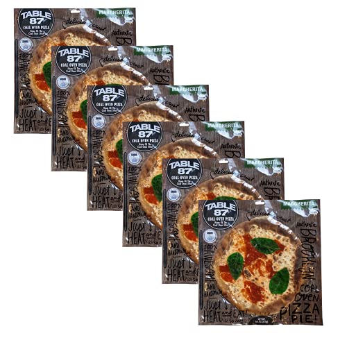 Coal Oven Margherita Pizza | Non GMO | By Gourmet Kitchn – Serves 2 | 6 Boxes (9.6 oz. Each)