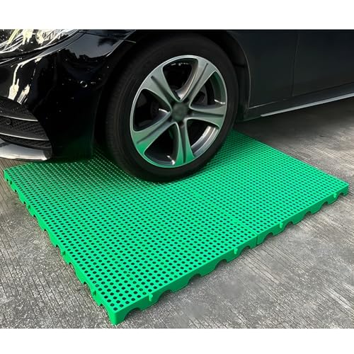 Plastic Pallet for Basement Storage, Lightweight Storage Floor Pallets Pad Board, Supermarket Tray Mat Board Platform Rack, Pet Damp-Proof Mat, Easy to Stack, for Garage Warehouse(100x60x5 cm)