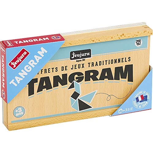 Juego Tangram en caja de madera Jeujura miniatura 2
