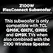 TCL Z100 Wireless Home Theater Speaker | Only Compatible QM6K, QM7K, QM8K, and QM9K | Dolby Atmos Smart Calibration Surround Sound System | Bluetooth Music Streaming | Latest Model