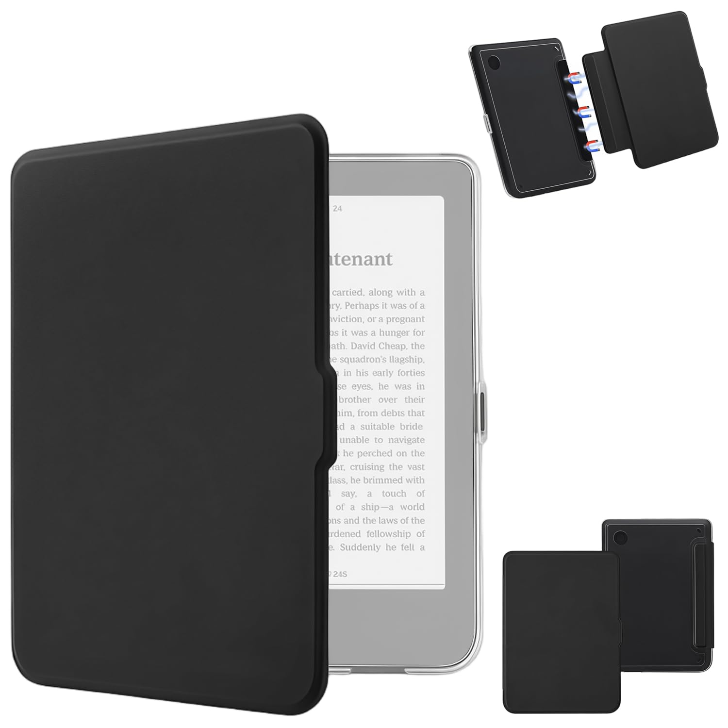 ZORBES® Detachable Case for Kobo Clara Colour BW 2024 Clara 2E 2022 | Clear Back Design, Auto Sleep Wake and Scratch Resistant for Daily Reading Use and Extra Protection during Travel-image-15