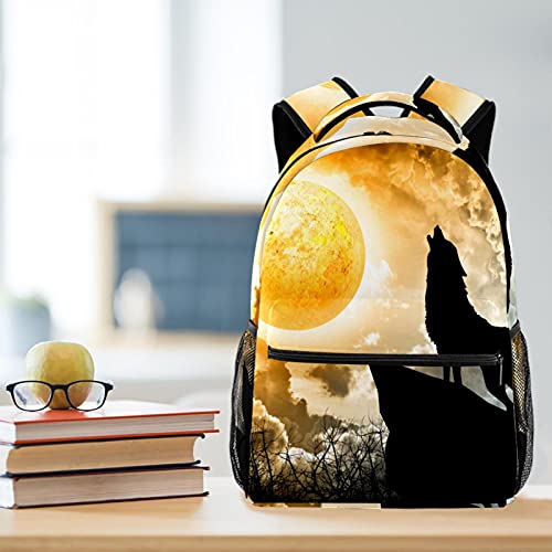 Sac d'école oiseau bouzzard multicolore idéal pour le collège et les sorties