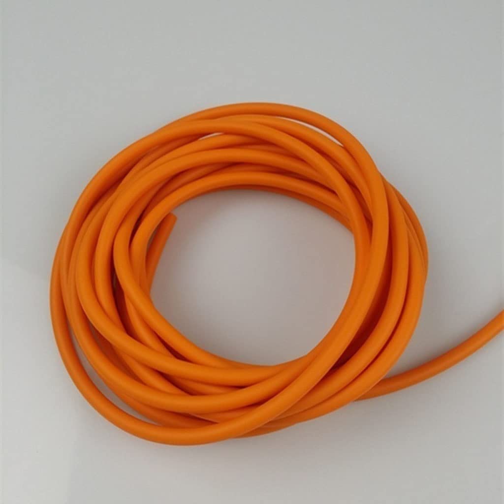 Tubo de goma de látex, tubo de goma de látex de 2 mm x 5 mm para caza y tiro de 0,5 a 5 m (1 metro)