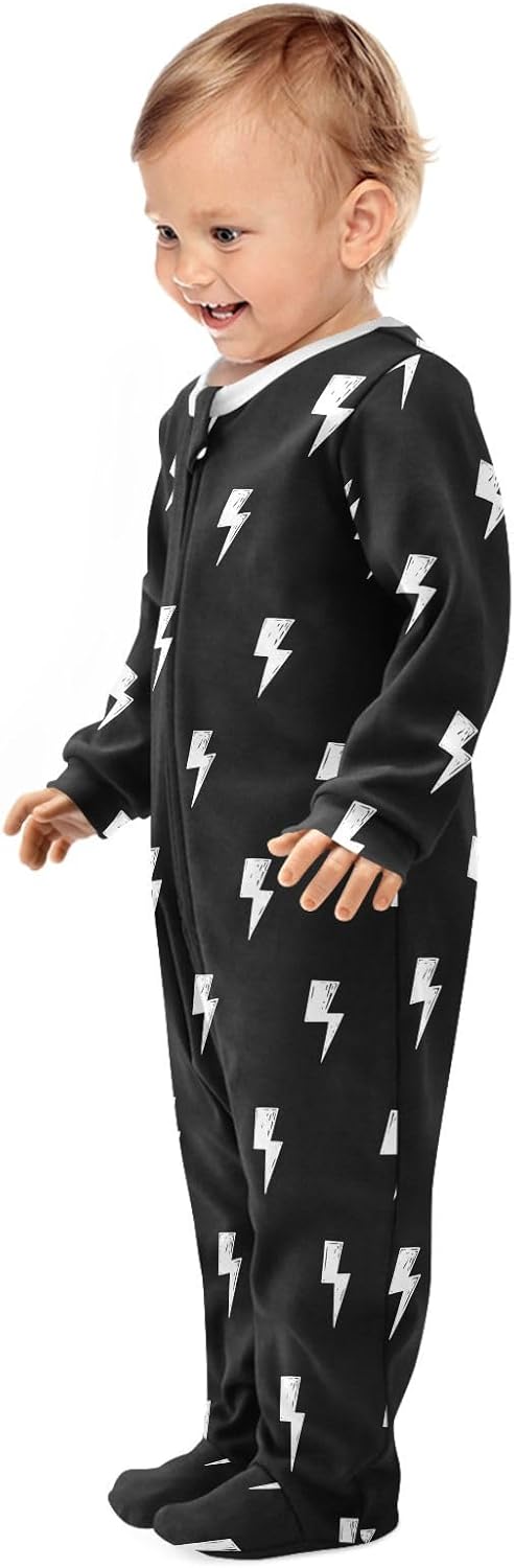 Baby One-Piece Footies Long Sleeve Rompers Zipper, Baby Bodysuit Cotton Clothes for Boys Girls 0-24 Month - Image 3