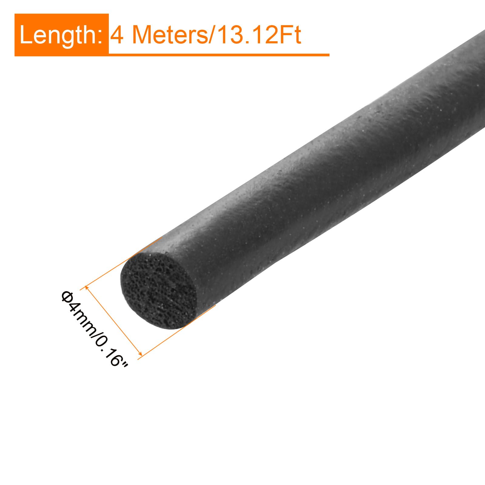 10 Joints Ronds EPDM 4 Mm D’épaisseur - Diamètre 55 Mm - Étanchéité, Amortissement, Absorption Chocs