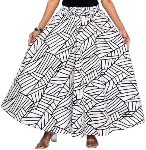 Image of Premium Cotton Skirt for Women with Pocket, Free Size