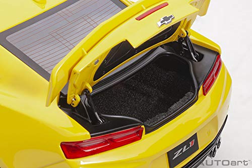 Autoart Chevrolet Camaro ZL1 Bright Yellow 1/18 miniatura 5