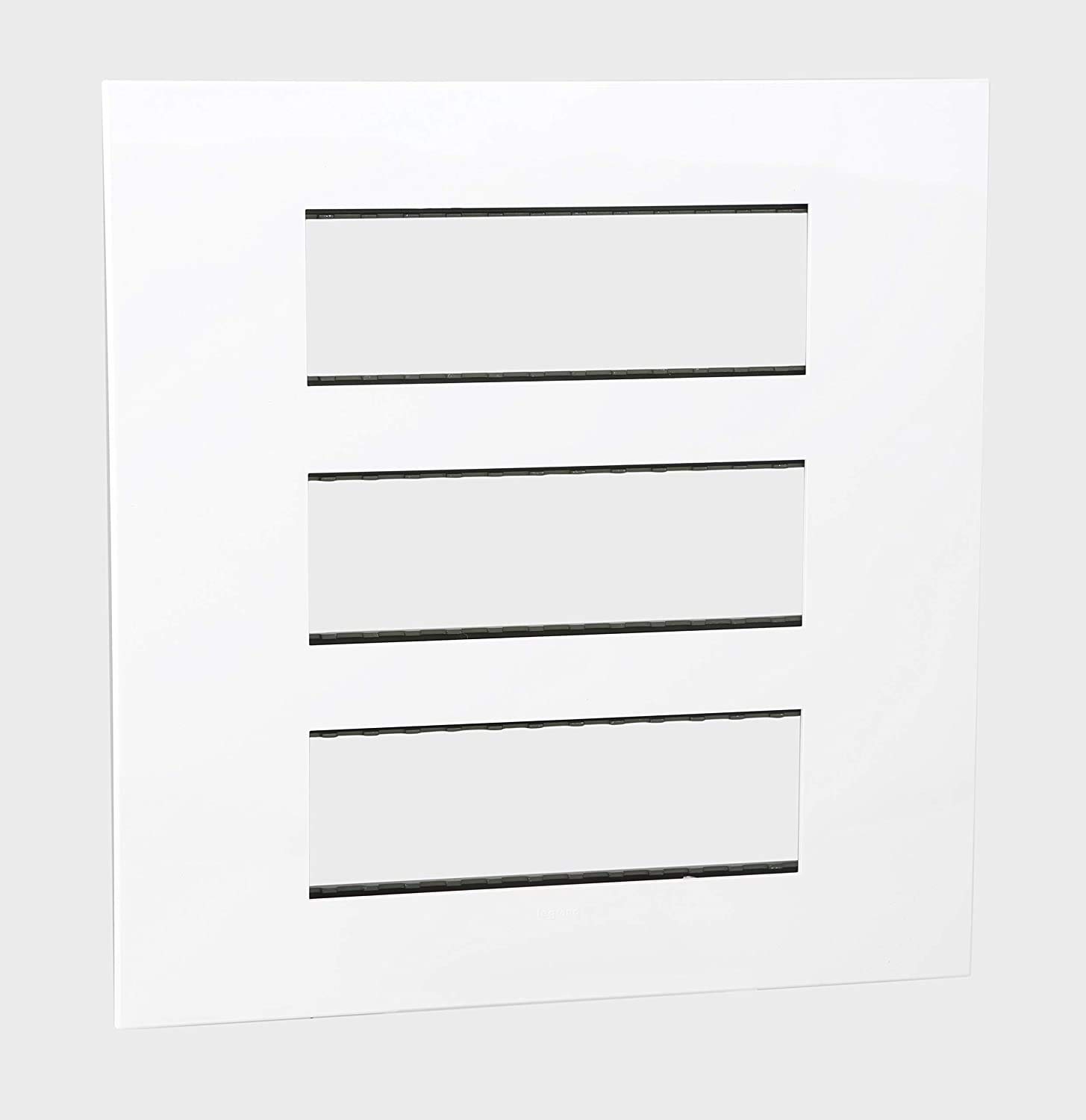 Legrand Arteor Cover Plate with Frame - 3x6 Module (White, Pack of 2)-image-7
