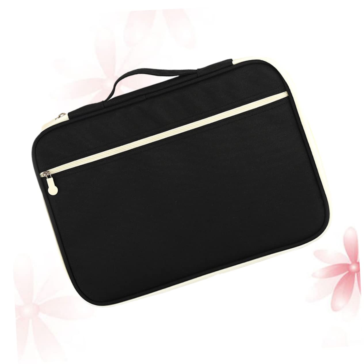 Uonlytech Borsa Porta Documenti A4 Multifunzione Oxford per Uomo e Donna, Organizer Portfolio Portatile per Viaggio di Lavoro e Ufficio