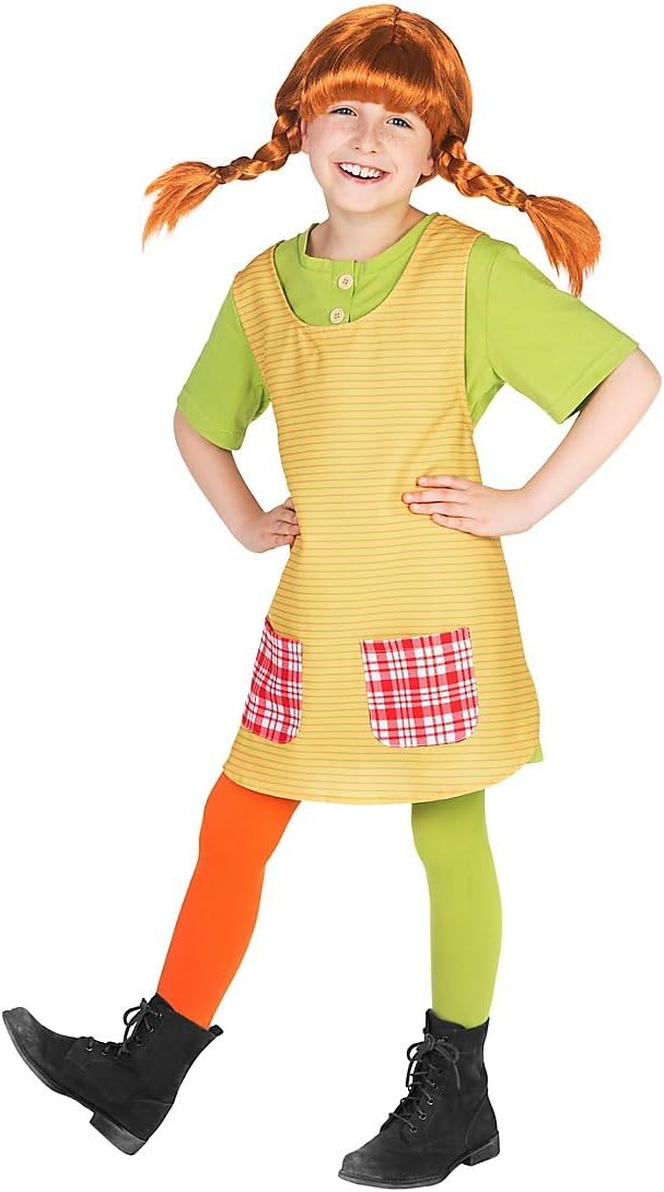 Maskworld Pippi Langstrumpf Kostüm für Kinder