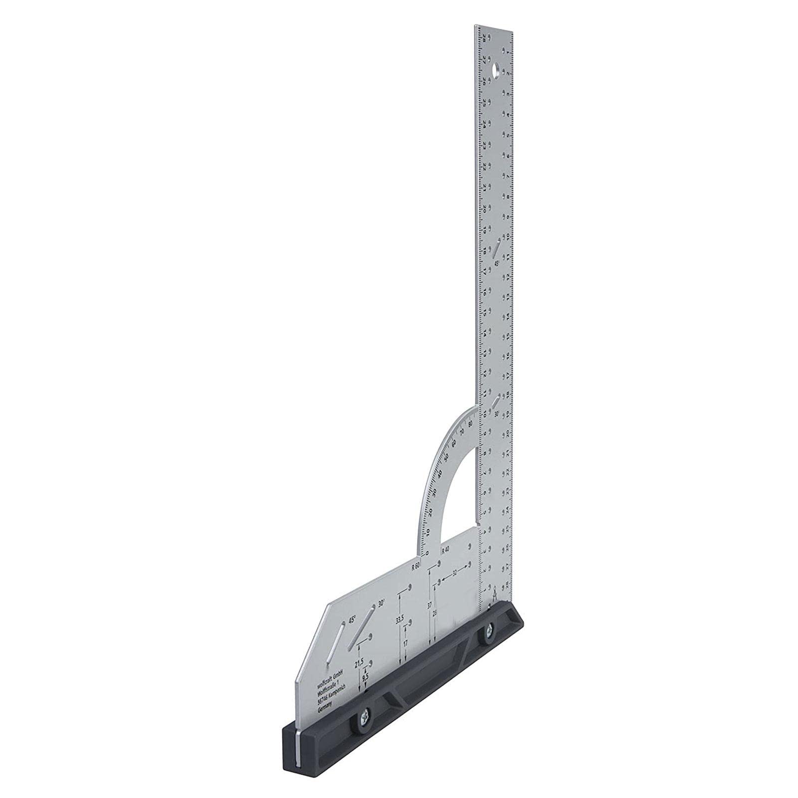 Règle d'angle Sharplace 500mm en équerre à angle droit pour marquage précis