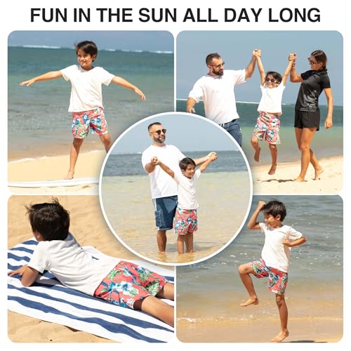Image of Kanu Surf Boys' Avalon Quick Dry UPF 50+ Beach Swim Trunk