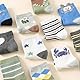 Yunguui Stoppersocken Kinder,12 Paare,Antirutsch Socken Baby,Baumwolle Antirutschsocken für Baby Kinder Mädchen Jungen