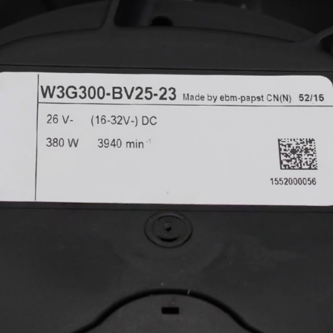 GJEXXPTST W3G300-BV25-23 26V 14.6A 380W 3940RPM Cooling Fan 300mm