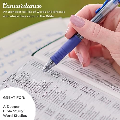 Christian Art Gifts KJV075 Kjv Holy Bible, Giant Print Standard Size Faux Leather Red Letter Edition - Thumb Index & Ribbon Marker, King James Version thumb #4