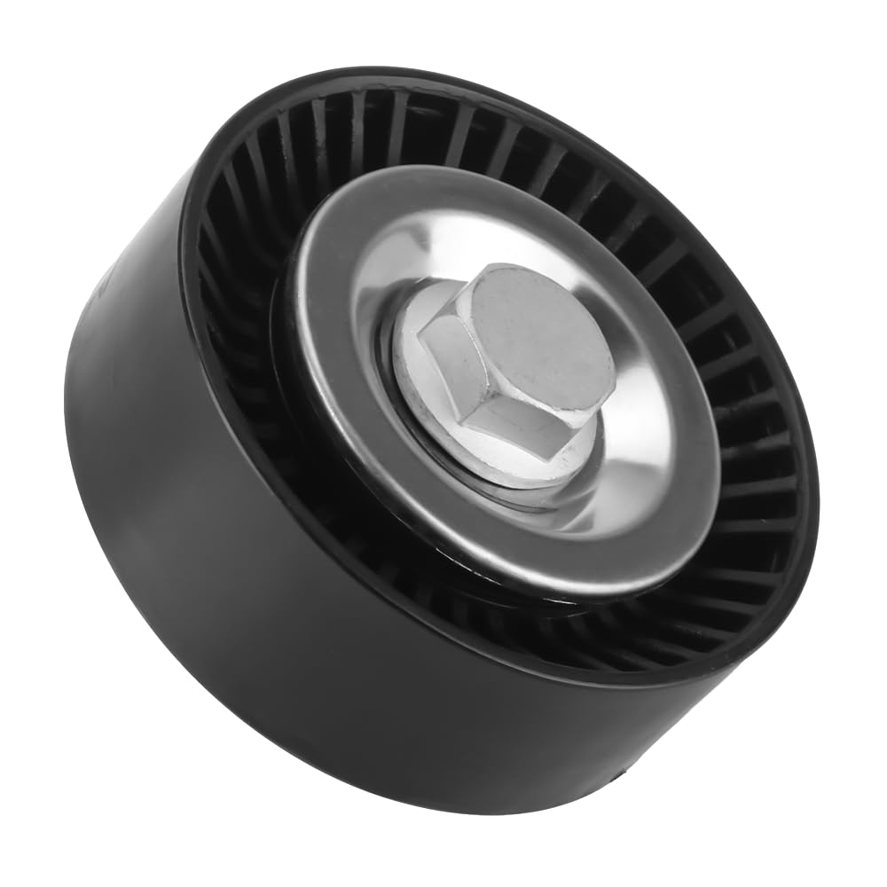 Drive Belt Idler Pulley Belt Tensioner Pulley Compatible for Chrysler Cirrus Sebring 2007-2010 for Jeep Patriot Compass 2007-2017 for Dodge Caliber Avenger Journey - Replace Part 4891596AC 4891720AA