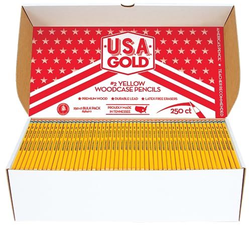 Cra-Z-Art USA Gold School Box 250ct miniatura 1