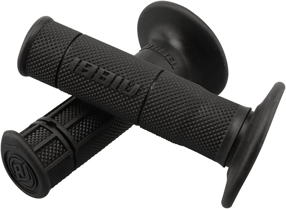 Motorcycle Hand Grips,7/8" 22mm 24mm Dirt Bike Grips,Universal Motorcycle Handlebar Grips,ATV Twist Throttle,Non-Slip Rubber Racing Grip for Motocross