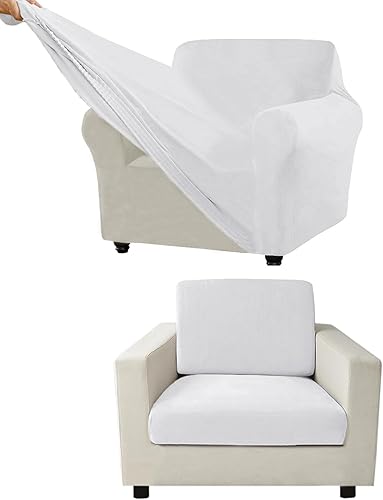 Miniatura 135 de Funda para Sofá de Terciopelo, Fundas Elásticas para Sofá para Funda Principal Separada/Respaldos y Cojines de Asiento, Funda para Sofá, para Fundas