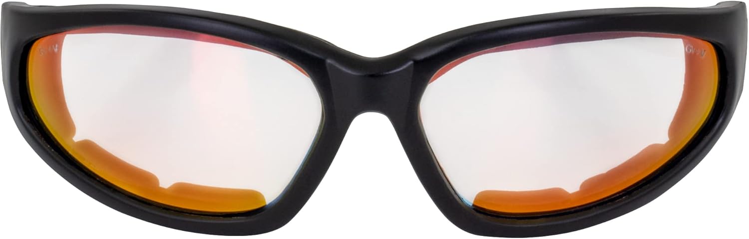 Global Vision Hercules 24 Auto-Darkening Photochromic Motorcycle Sunglasses Black Frame with Red Transforming Lenses Anti-Fog UV400 Shatterproof ANSI Z87.1 - Image 4