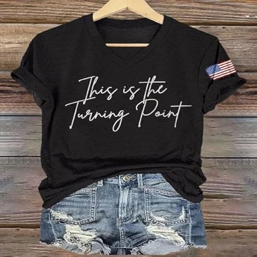Turning Point Tshirt, Turning Point USA Tshirt, USA Charlie Kirk T Shirt, Soft Cotton Casual Shirt2