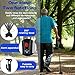 Cane Hero Walking Cane, Ready Walker Cane with Light and Alarm, Smart Walking Cane for Women, Adjustable Suitable for Arthritis Disabled and Elderly, with Cushioned T Handle and Swivel Four Pedestal