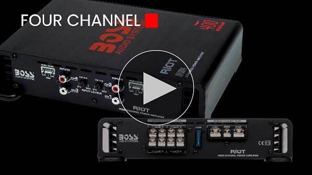 Amazon.com: BOSS Audio Systems R1004 Riot Series 4 Channel