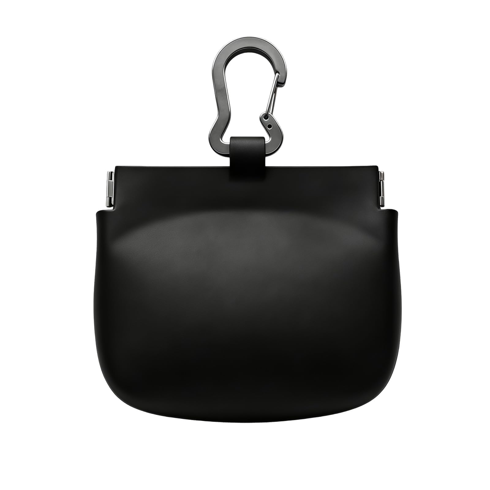 Silikon-Hundeleckerli-Tasche mit automatisch schließendem Deckel, Einhandzugriff-Trainingstasche mit Zuglasche, kleine Leckerli-Tasche im Taschenformat mit Clip für Leine, wasserdichtes