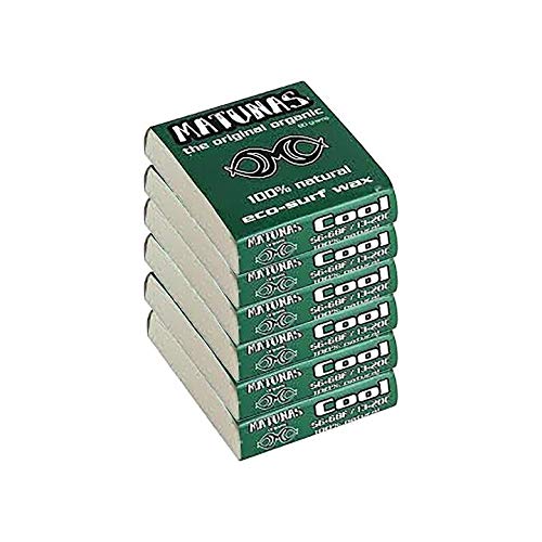 Open Road Goods Organic Surf Wax - Matunas Surf Wax - Base Coat - Warm - Tropical - Cool - Cold -...