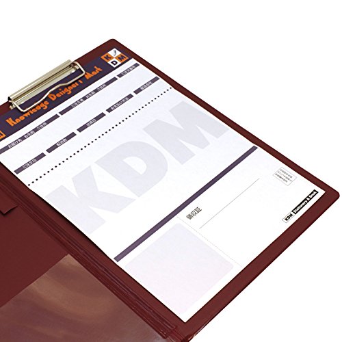 Bloc-notes A4 Penco blanc ivoire pliable en deux pour professionnels