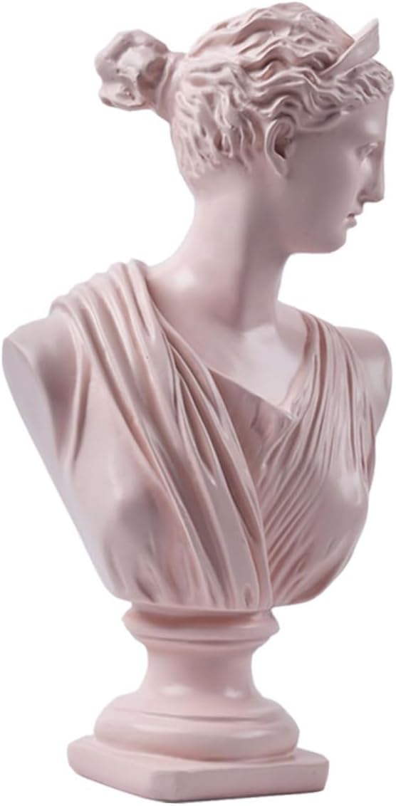 PRETYZOOM Figure Statue Ornament Resin Sculpture Bust Finish Tabletop Decoration