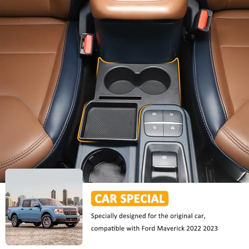 Central Control Cup Holder Stroage Box Compatible Ford Maverick miniatura 5