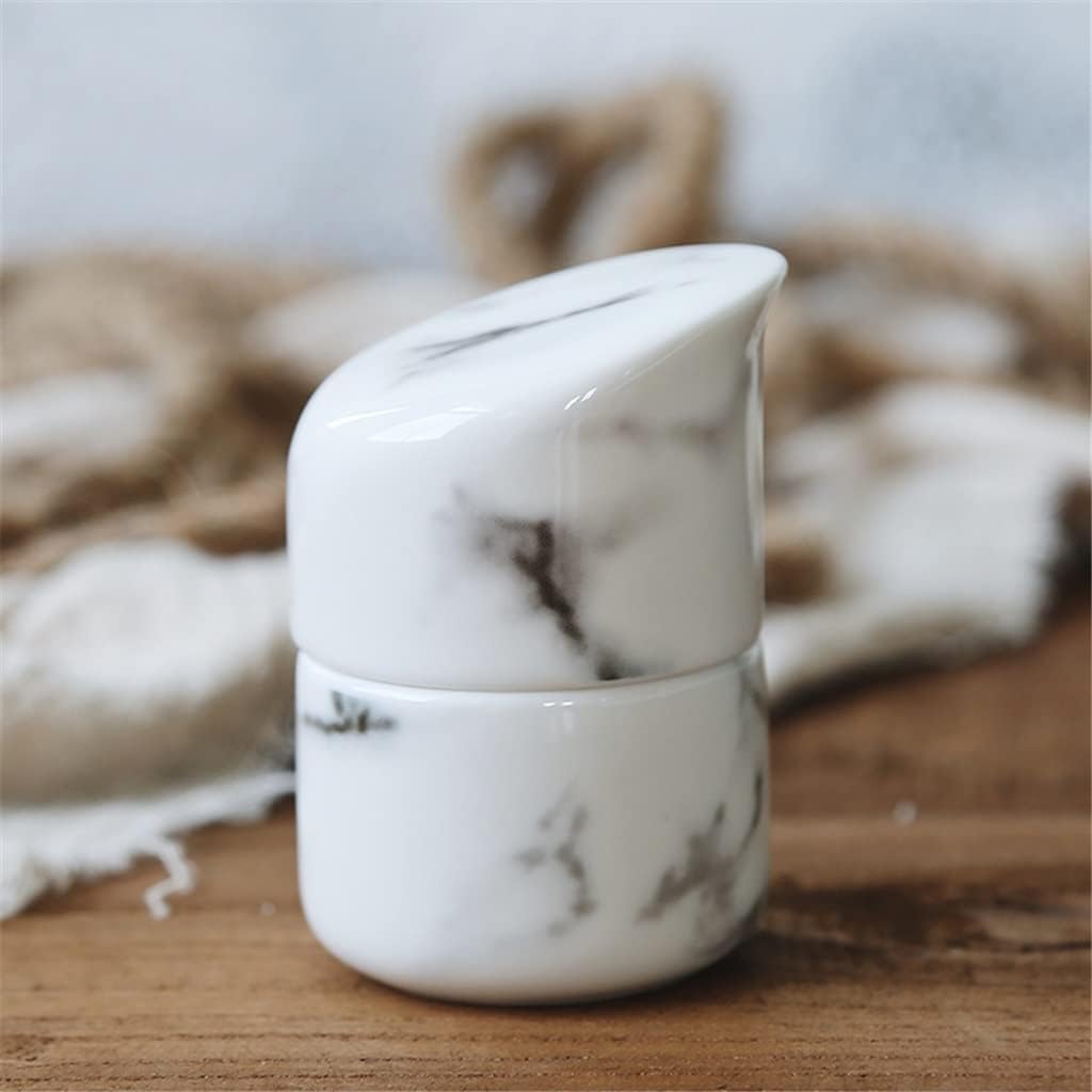 Ceramic Marble Toothpick Holder Kitchen Utensils Decor Portable Box Dining Table