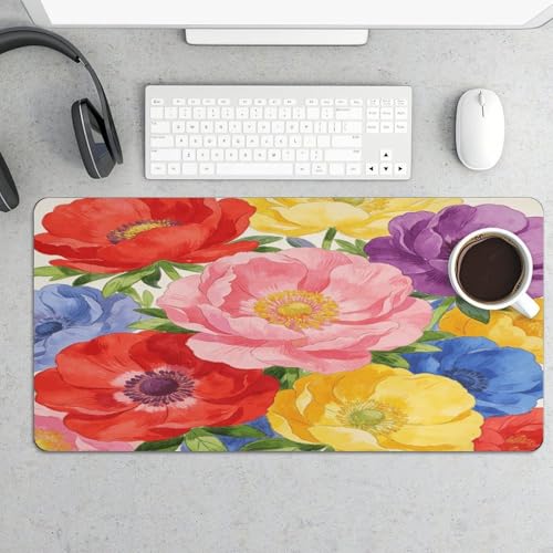 Large Desk Pad de goma impermeable 30x60 cm estilo miniatura 5