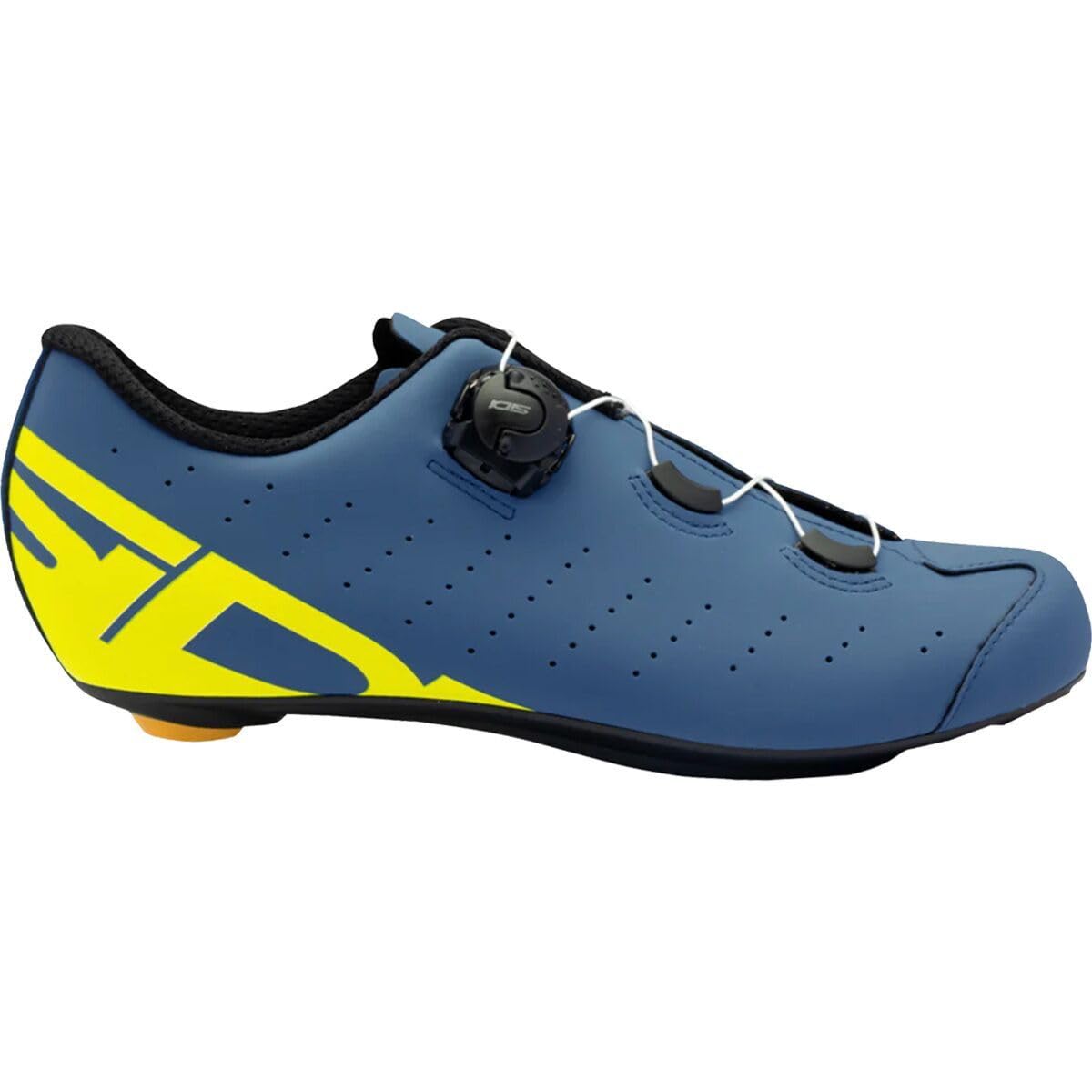 Sidi Fast 2 Road Shoes - Men's, Blue/Yellow, 43.5